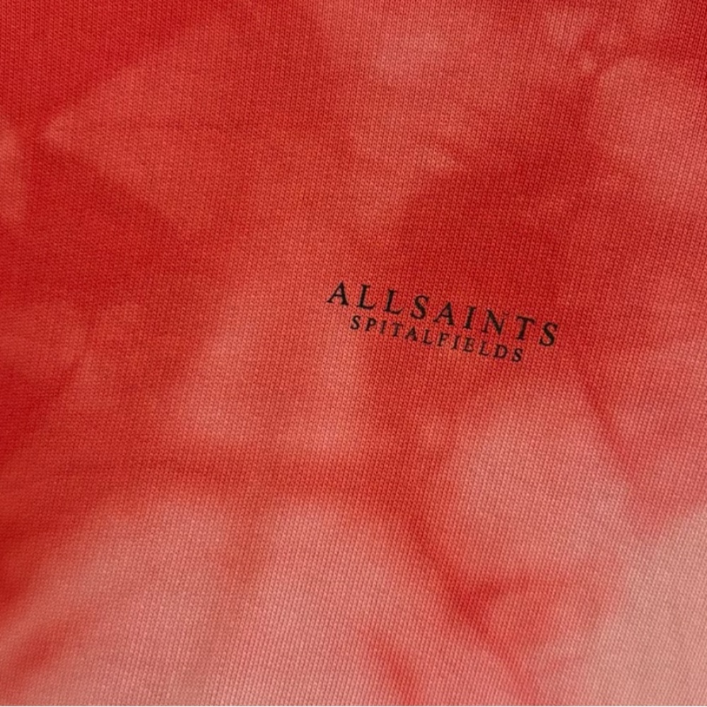 Women All Saints Dye Tye Hoodie. Size 8 - Picture 4 of 8